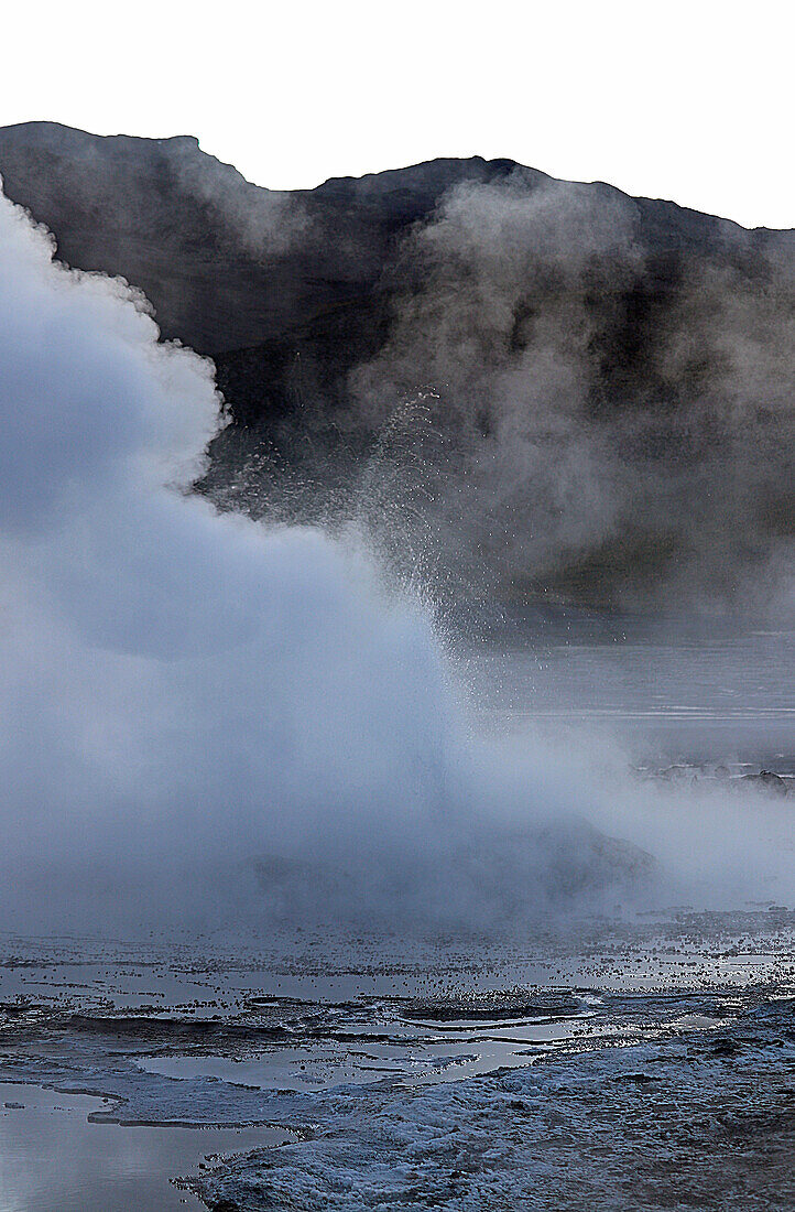  Chile; Northern Chile; Antofagasta Region; Atacama Desert; El Tatio Geysers; largest geyser field in the southern hemisphere 