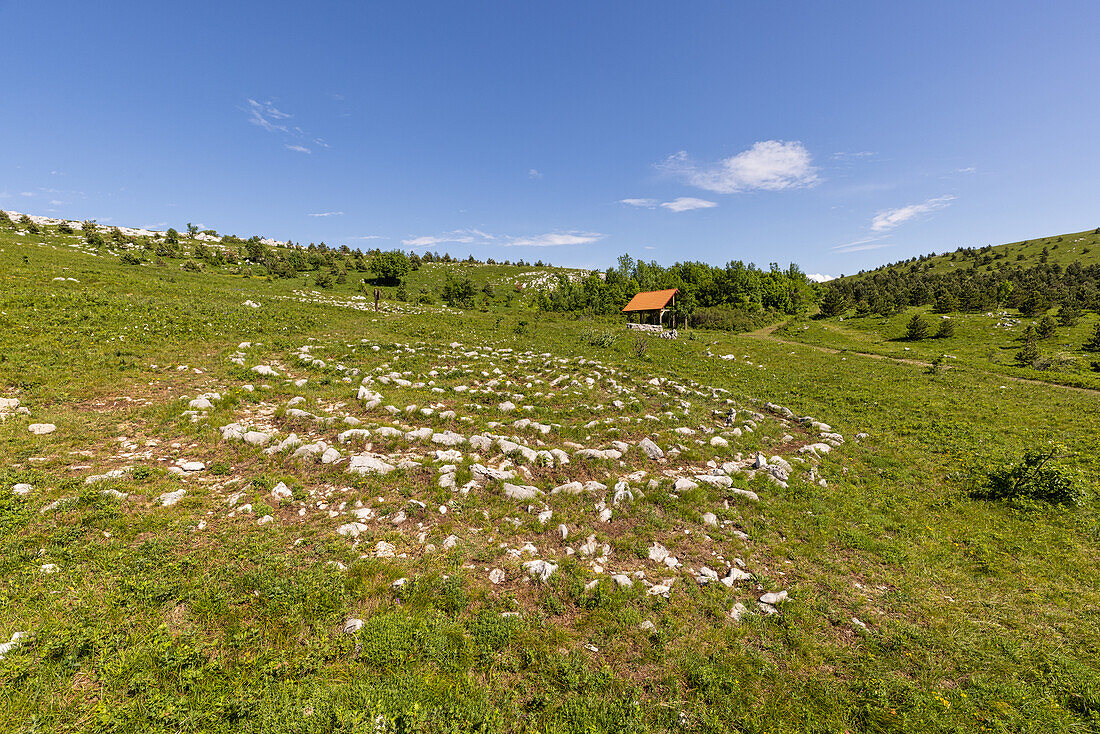  The Nebeski labirinti near Vidikovac Sviba, Eyes of Vinodol, Croatia, Europe 