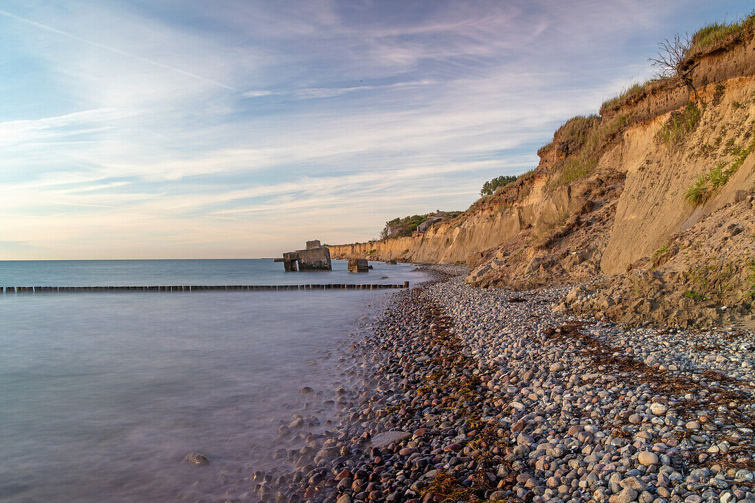 Bunker Wustrow, Ostsee, Mecklenburg-Vorpommern, Deutschland