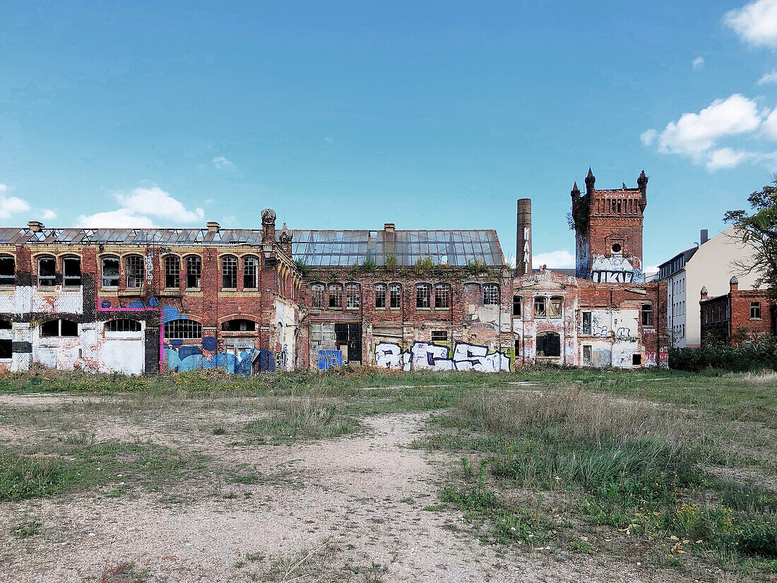 Maschinenfabrik Swiderski, Lost Place in Leipzig, Sachsen, Deutschland