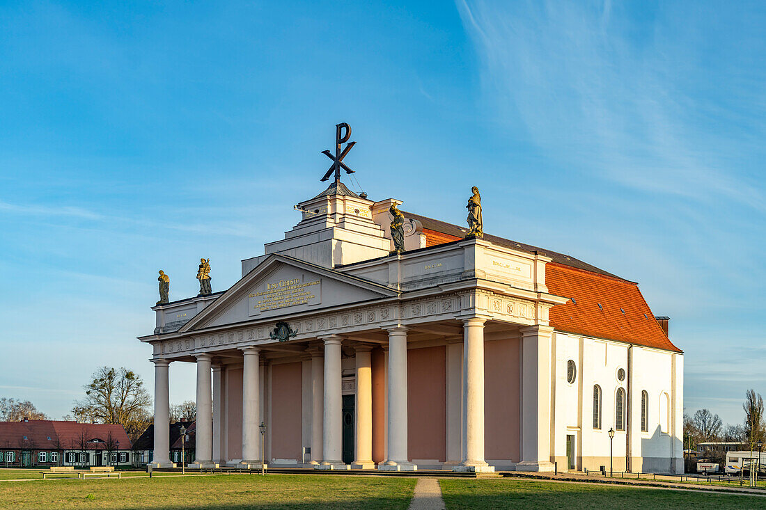 Die Stadtkirche Ludwigslust, Mecklenburg-Vorpommern, Deutschland  