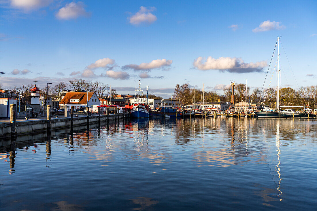  At the port of Lauterbach, Putbus, Ruegen Island, Mecklenburg-Western Pomerania, Germany   