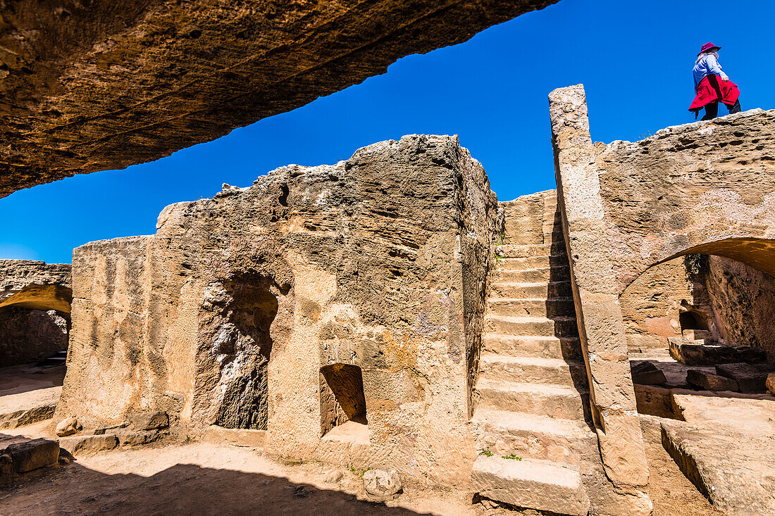 Ausgrabungsstätte, Archäologische Fundstätte, Königsgräber, Paphos, Bezirk Paphos, Republik Zypern