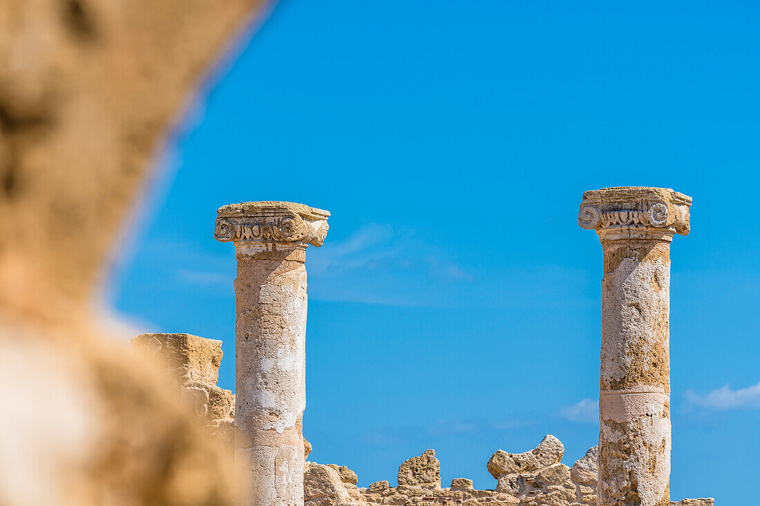 Ausgrabungsstätte, Archäologische Fundstätte, Paphos Mosaiks, Paphos, Bezirk Paphos, Republik Zypern