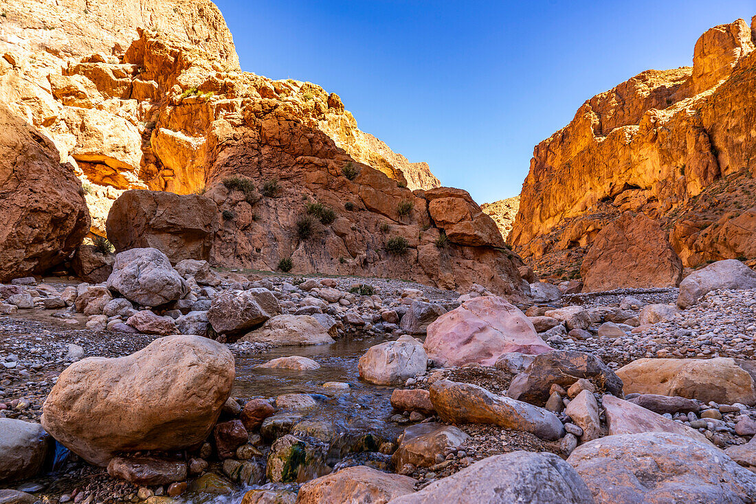 Nordafrika, Marokko, Süden, Dadestal, Dades Schlucht