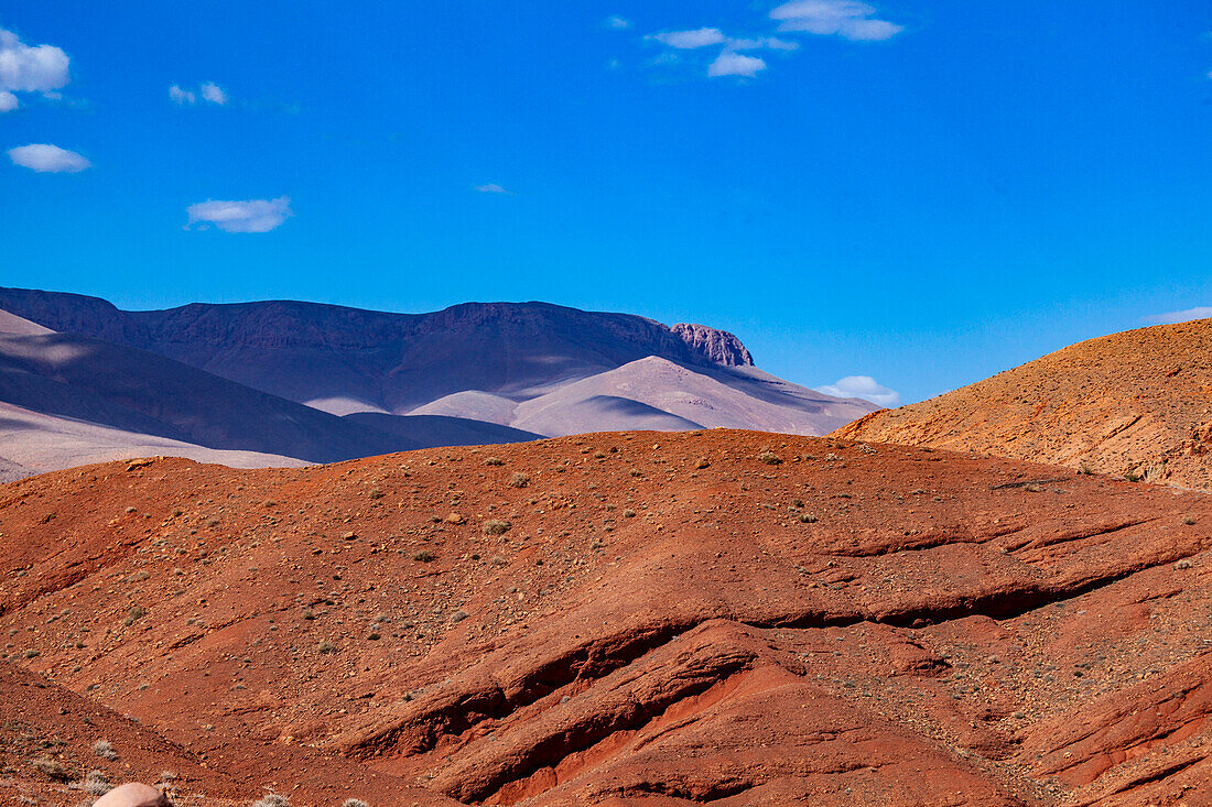 Nordafrika, Marokko, Süden, Wolken und Steine