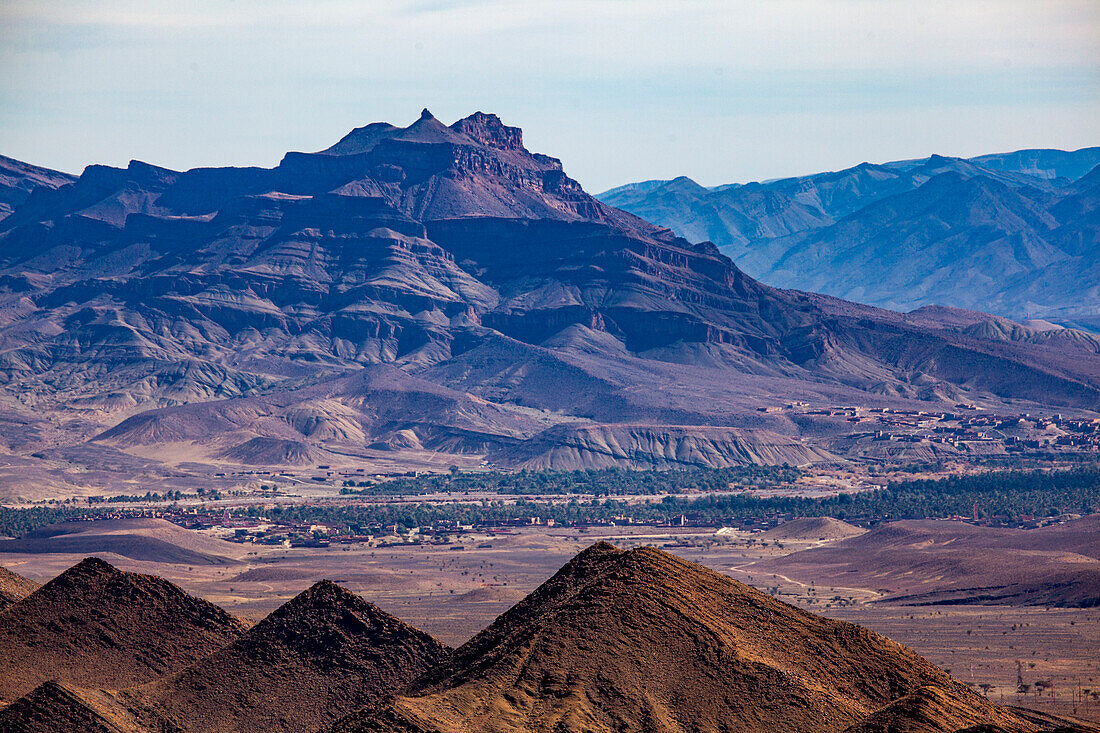 Nordafrika, Marokko, Djebel Kissane, Draa Tal