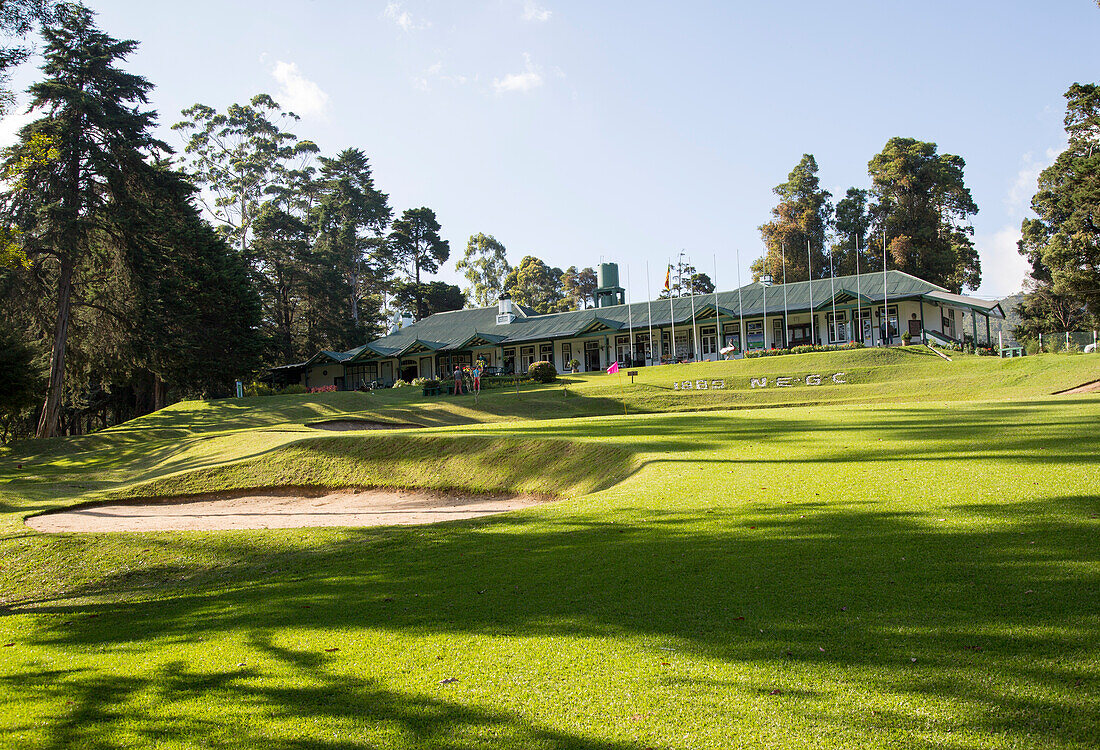 Golf Club in the town of Nuwara Eliya, Central Province, Sri Lanka