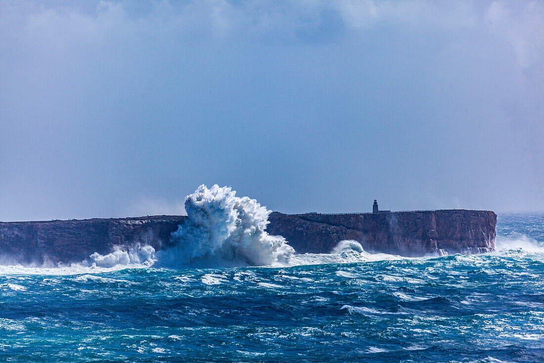 Wellen, Brandung, Portugal, Algarve, Atlantik