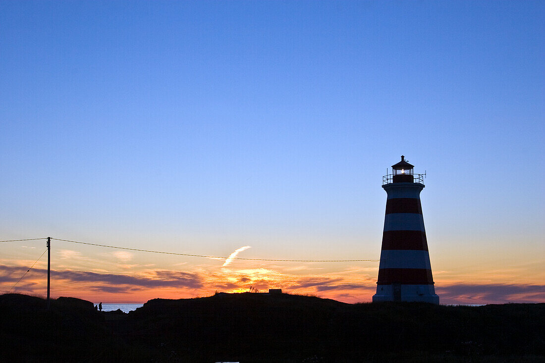 Nordamerika, Kanada, Nova Scotia, Leuchtturm, Brier Island