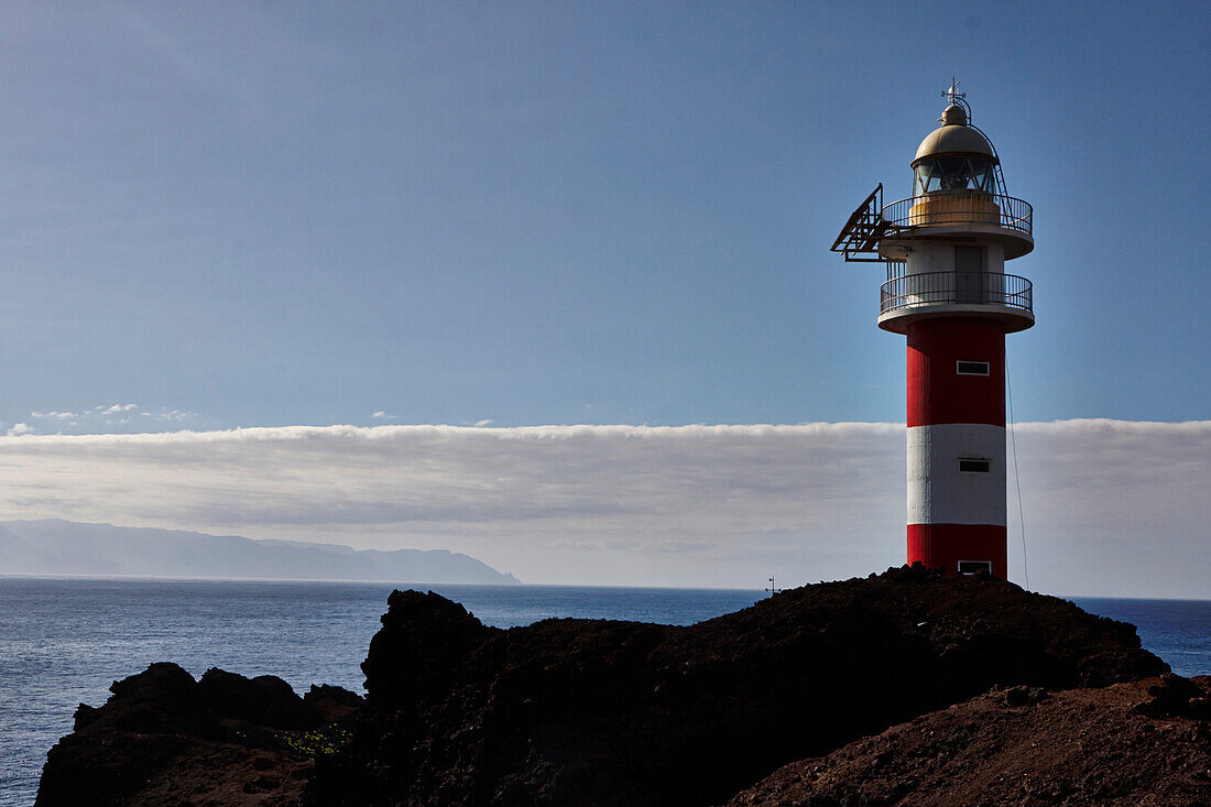  Africa, Spain, Canary Islands, Tenerife, lighthouse, Punta de Teno 