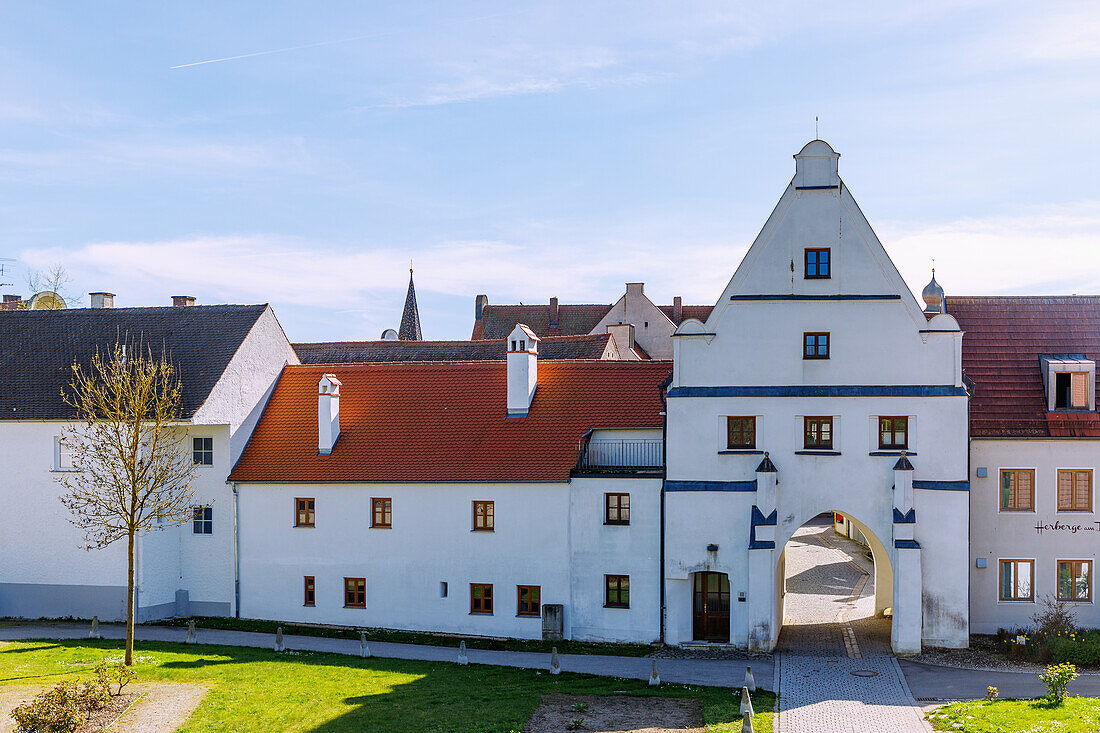  Great Danube Gate in Vohburg in Upper Bavaria in Germany 