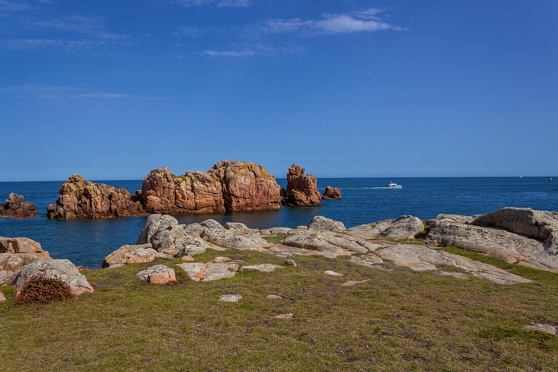 Phare du Paon, Île-de-Bréhat, Côtes-d'Armor, Frankreich