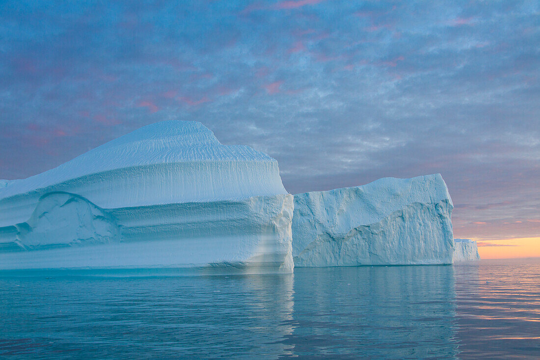  Iceberg in the Kangia Icefjord, UNESCO World Heritage Site, Disko Bay, West Greenland, Greenland 