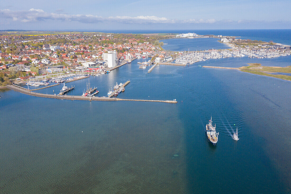  View of Heiligenhafen, Schleswig-Holstein, Germany 