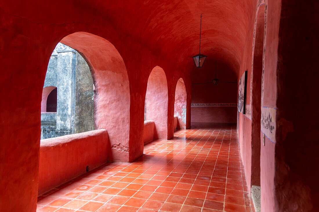 Kloster San Bernardino von Sienna, Valladolid, Yucatan, Mexiko