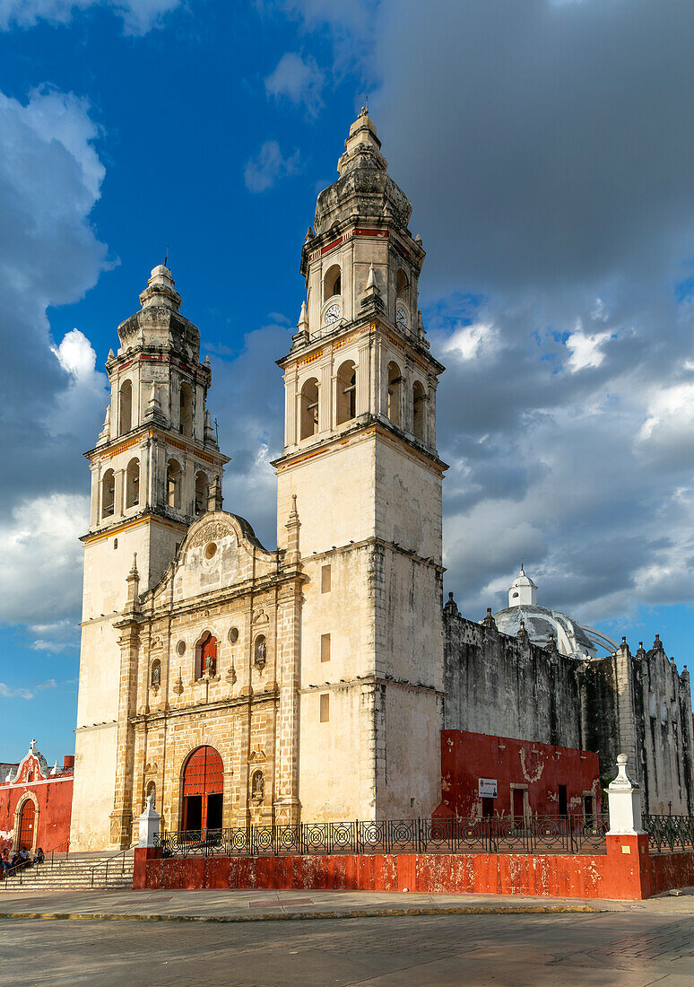 Cathedral church of Our Lady of the Immaculate Conception, Campeche city, Campeche State, Mexico