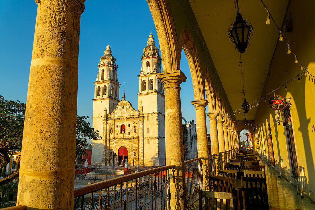 Cathedral church of Our Lady of the Immaculate Conception, Campeche city, Campeche State, Mexico