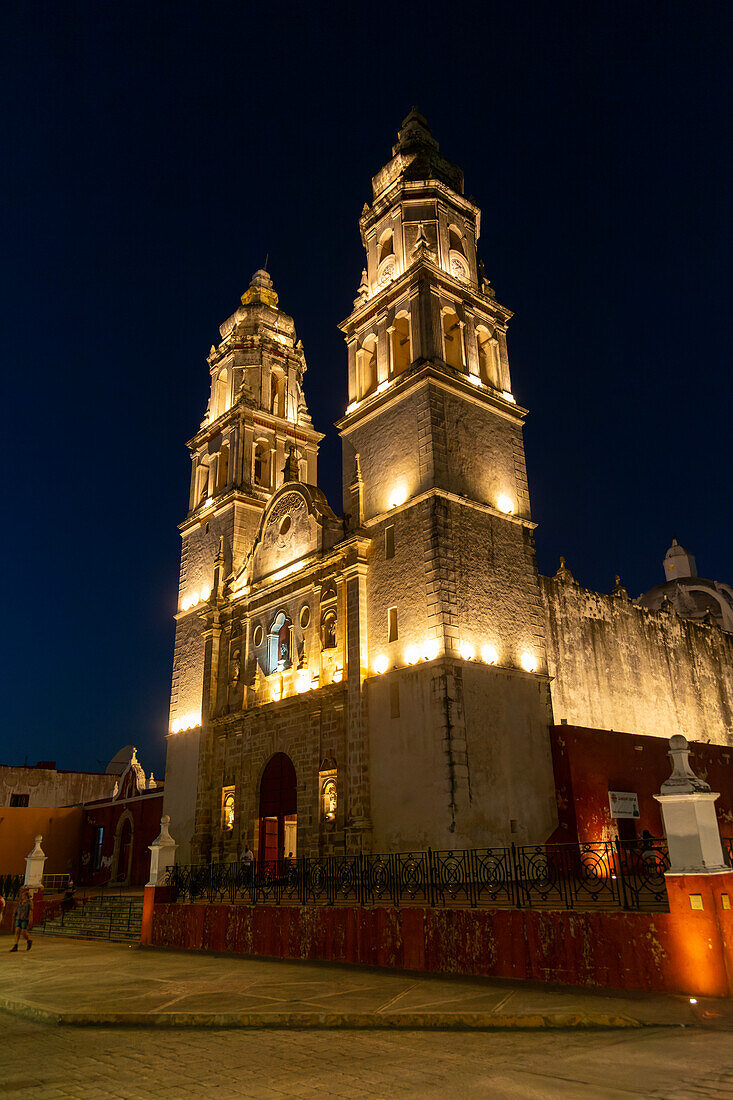 Cathedral church of Our Lady of the Immaculate Conception, Campeche city, Campeche State, Mexico