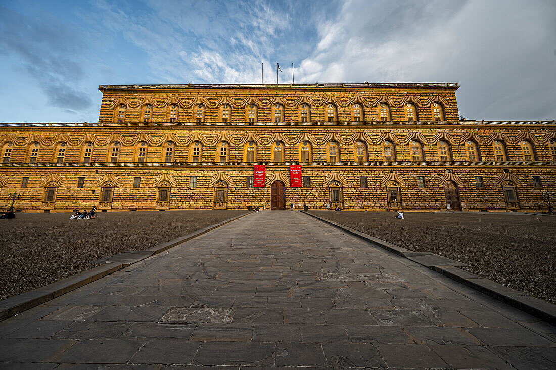  Palazzo Pitti is a Renaissance palace, Florence (Italian: Firenze, region of Tuscany, Italy, Europe 