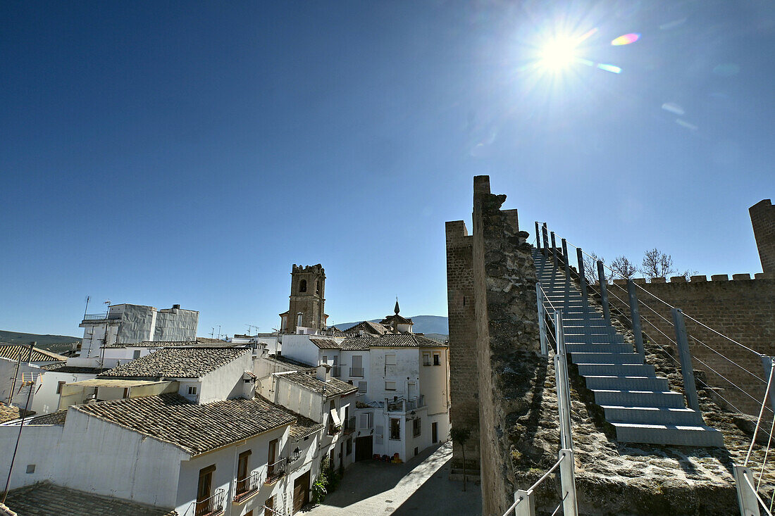  View from the Castle of Priego de Cordoba, Andalusia, Spain 