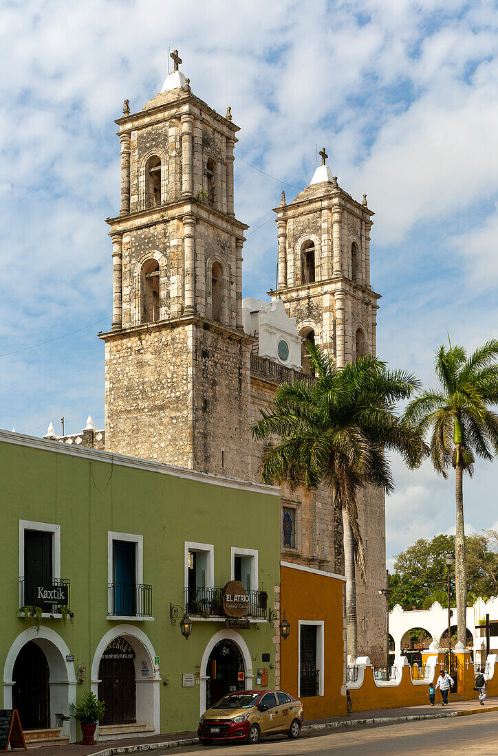 Kirche San Servacio erbaut 1705, Valladolid, Yucatan, Mexiko