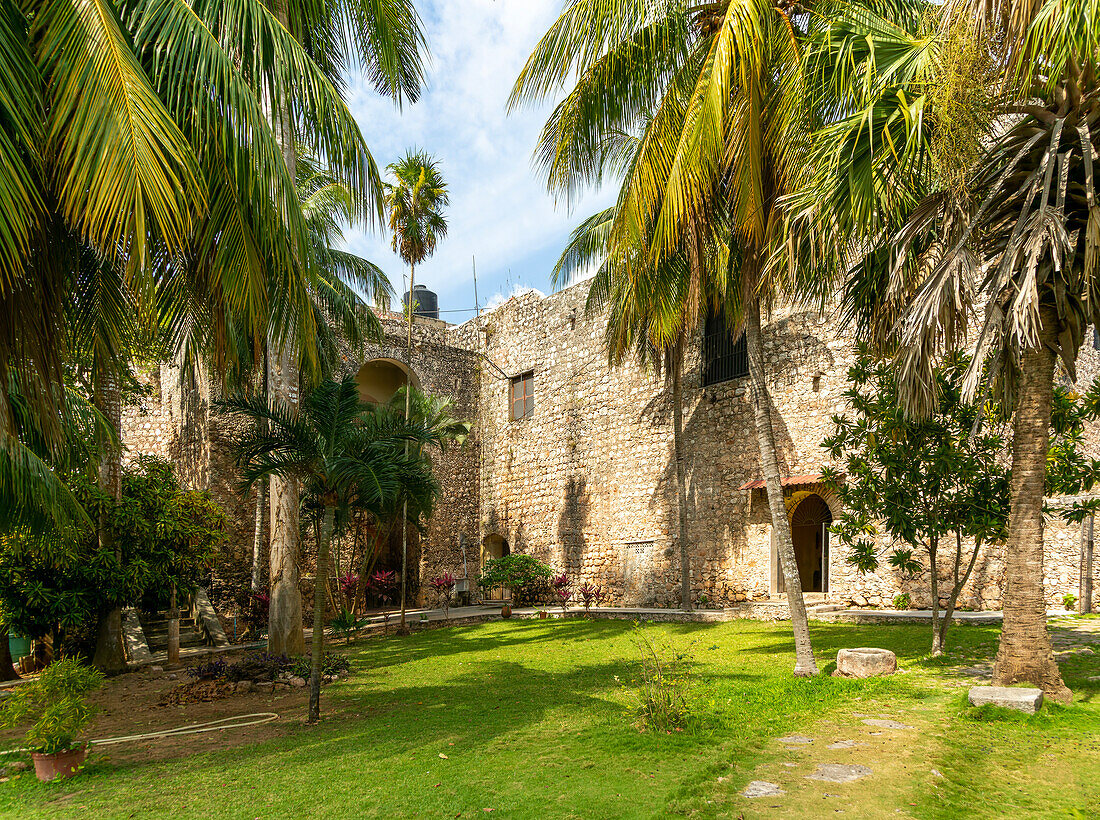 Convent of San Bernardino of Sienna, Valladolid, Yucatan, Mexico