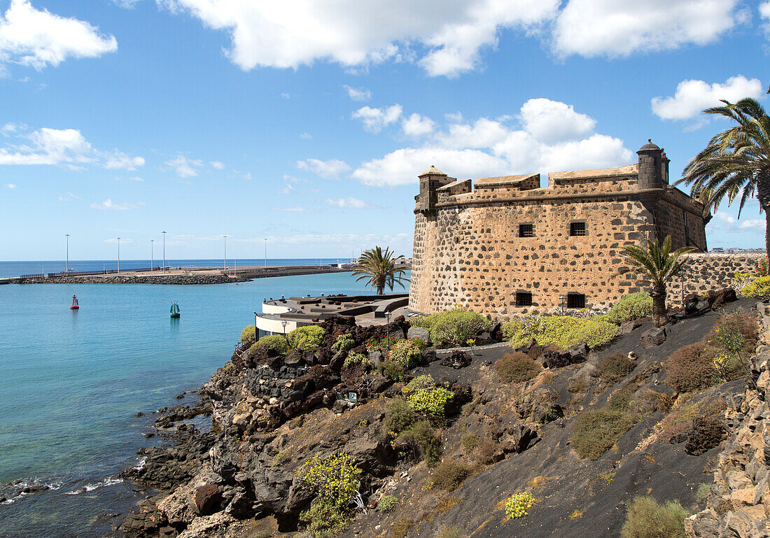  Internationales Museum für zeitgenössische Kunst, Castillo de San José, Arrecife, Lanzarote, Kanarische Inseln, Spanien 