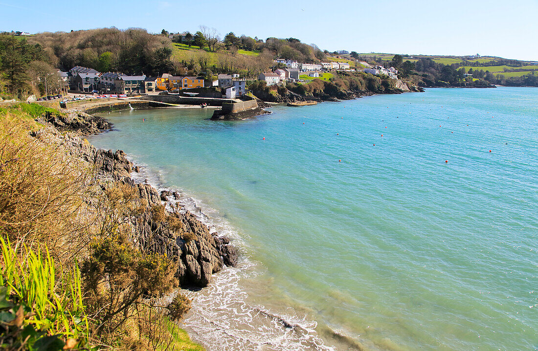 Attractive coastal village of Glandore, County Cork, Ireland