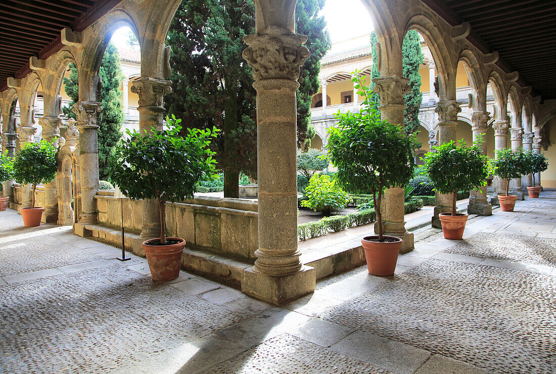 Monasterio de Yuste, Monastery at Cuacos de Yuste, La Vera, Extremadura, Spain