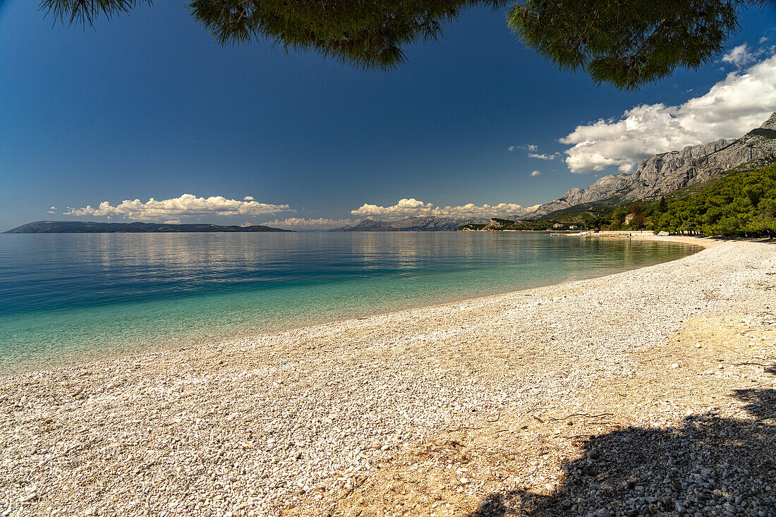  Dracevac beach near Podgora, Croatia, Europe 