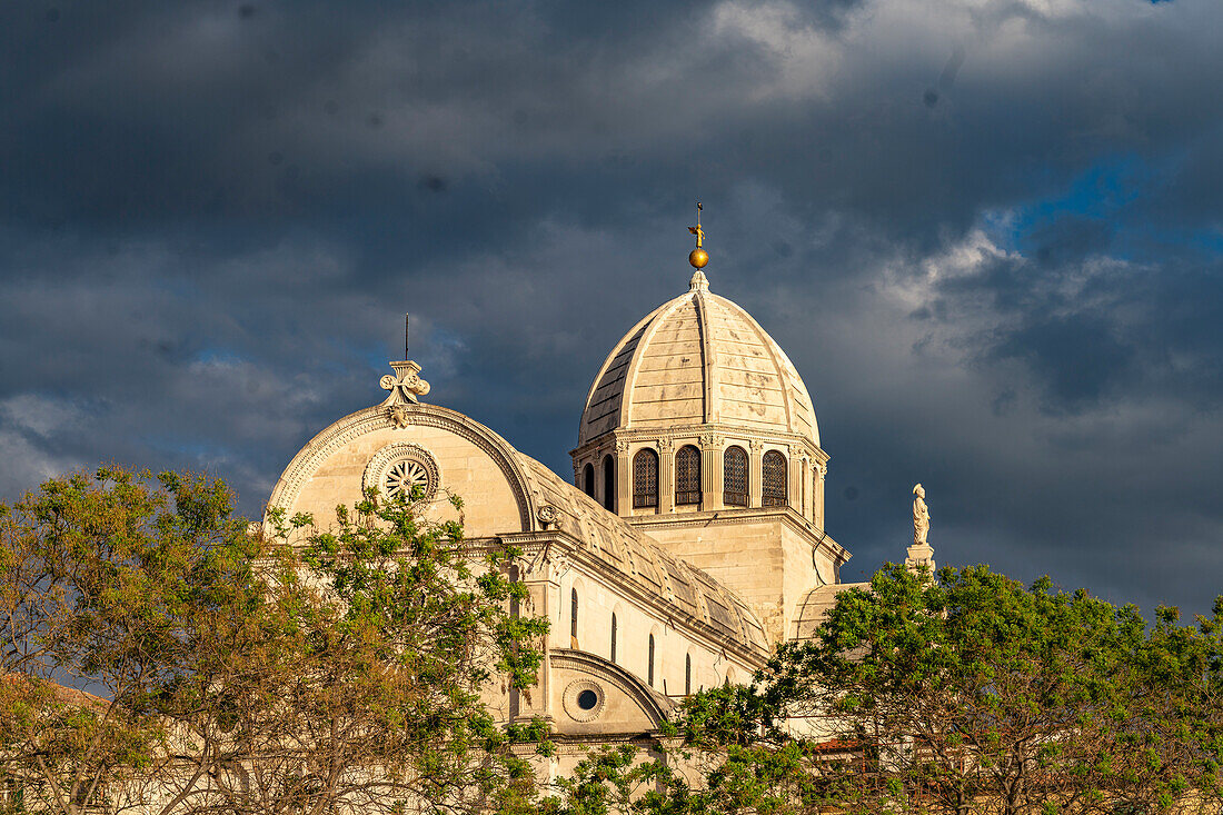 Cathedral of St. James, UNESCO World Heritage in Sibenik, Croatia, Europe