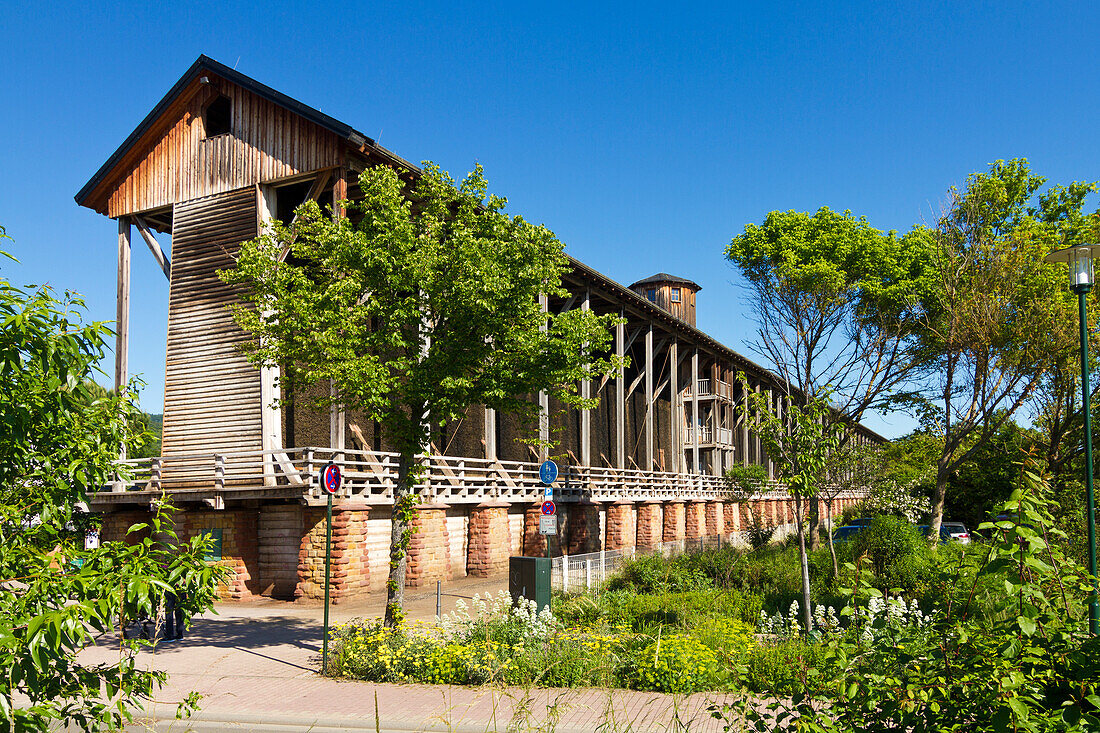 Das Gradierwerk, Saline in Bad Dürkheim, Rheinland-Pfalz, Deutschland