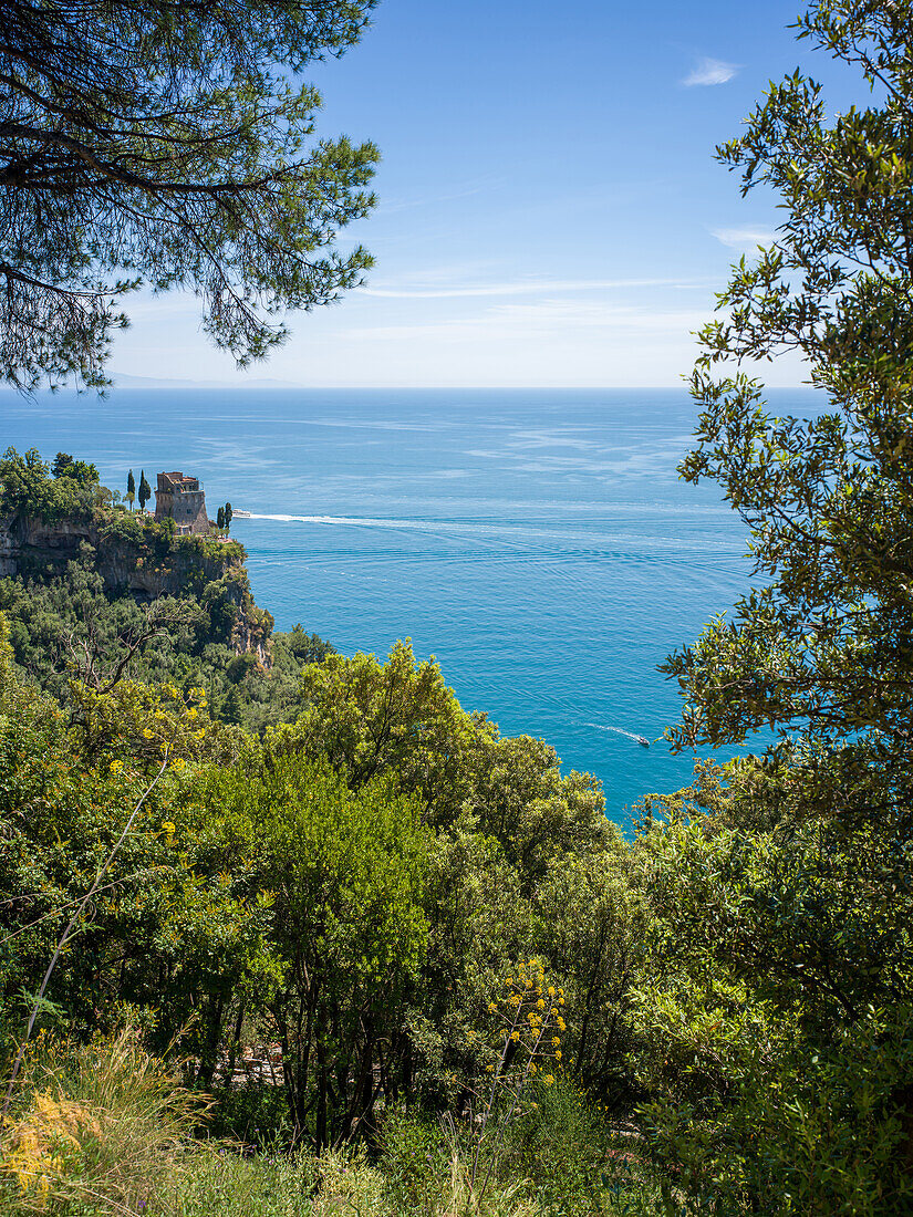 Amalfiküste, Kampanien, Süditalien, Italien, Europa, Mittelmeer