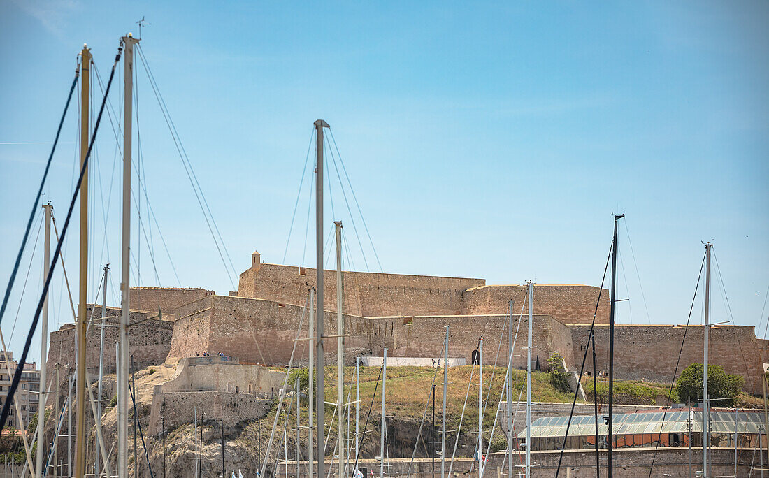 Château d’If in Marseille, Frankreich