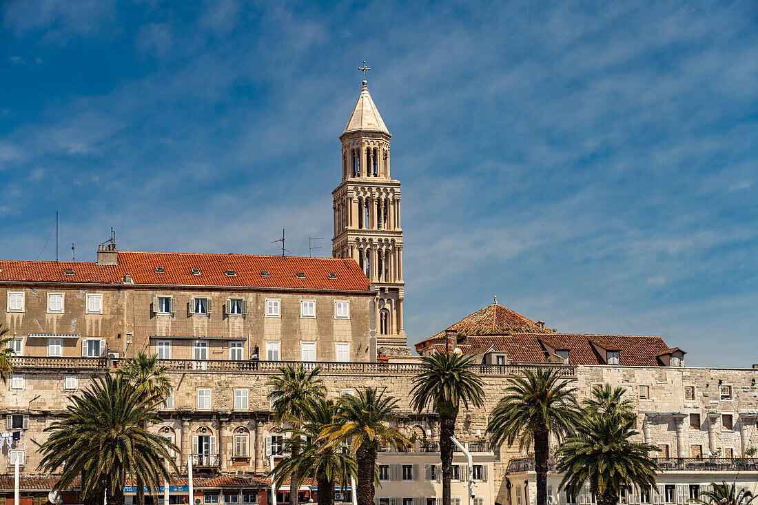 Kathedrale des hl. Domnius und Diokletianpalast in Split, Kroatien, Europa