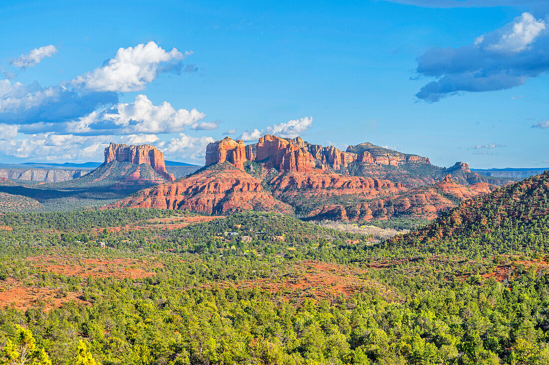  Cathedral Rock in the evening light, Sedona, Arizona, USA, United States 