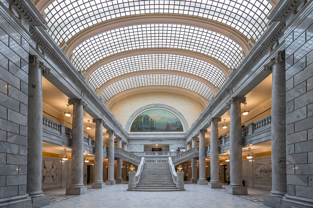  Utah State Capitol, Salt Lake City, Rocky Mountains, Utah, United States, USA 