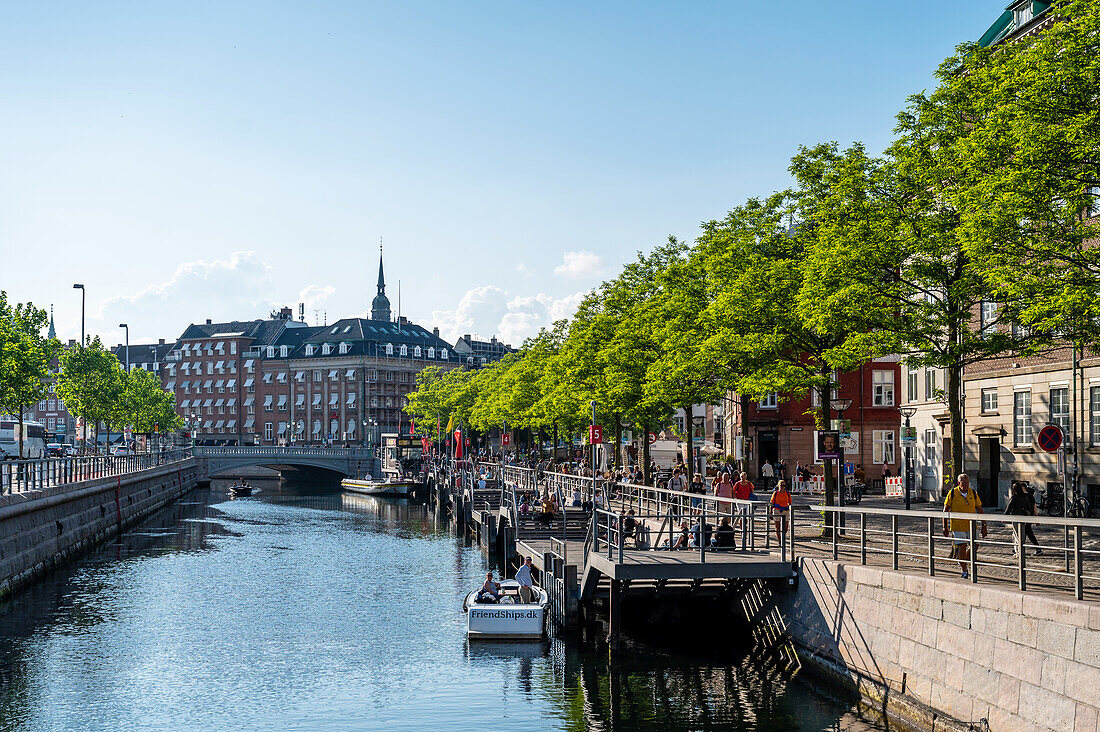  View of the canal Location Ved Stranden, Copenhagen, Denmark 