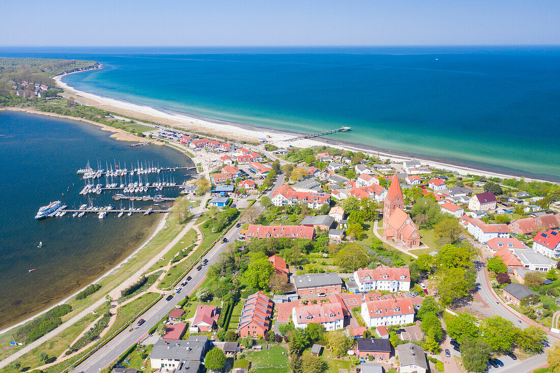 Blick auf das Ostseebad Rerik, Mecklenburg-Vorpommern, Deutschland