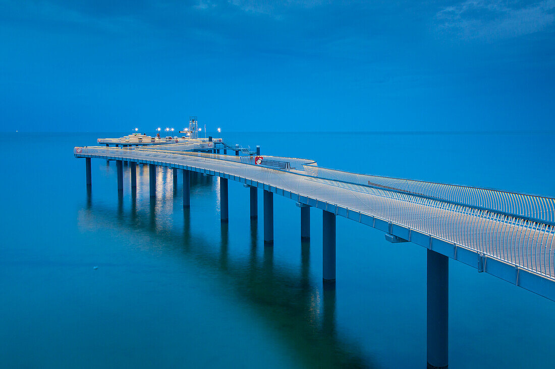  Koserow pier, Usedom island, Mecklenburg-Western Pomerania, Germany 