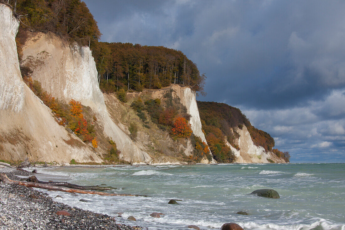 Kreideküste, Nationalpark Jasmund, Insel Rügen, Mecklenburg-Vorpommern, Deutschland