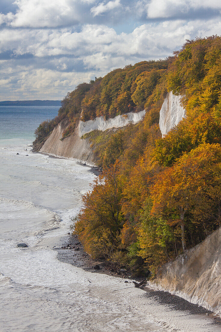 Kreideküste, Nationalpark Jasmund, Insel Rügen, Mecklenburg-Vorpommern, Deutschland