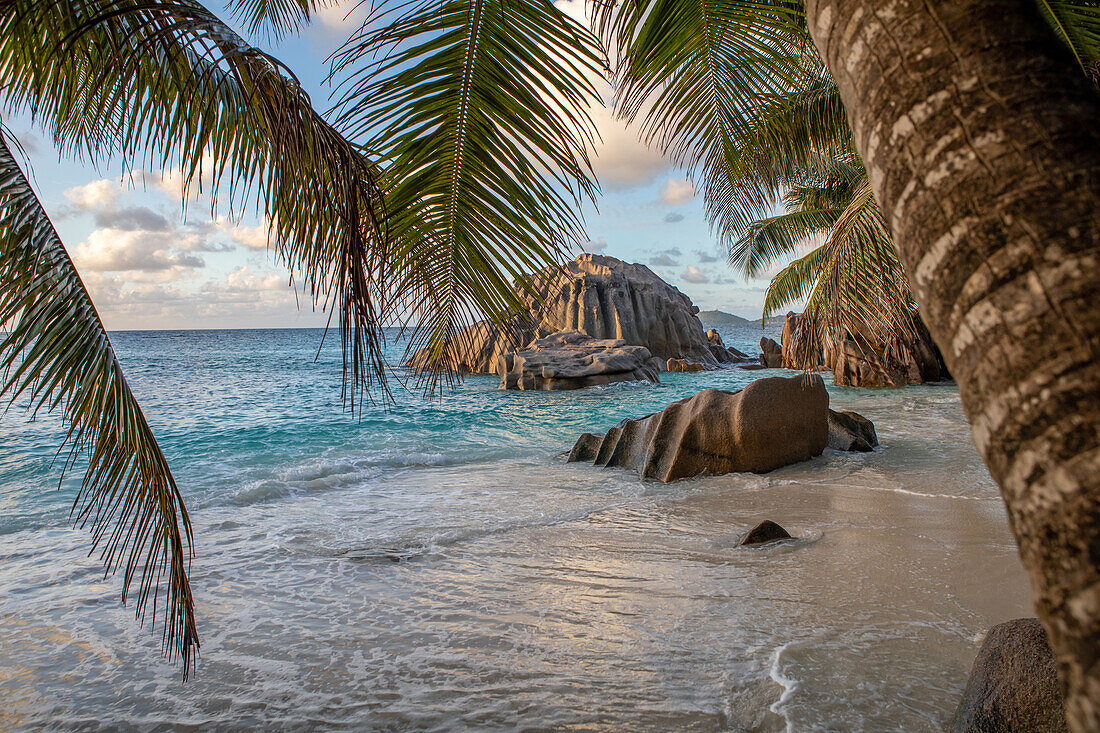 Traumstrand Anse Patates, La Digue, Seychellen, Indischer Ozean, Afrika