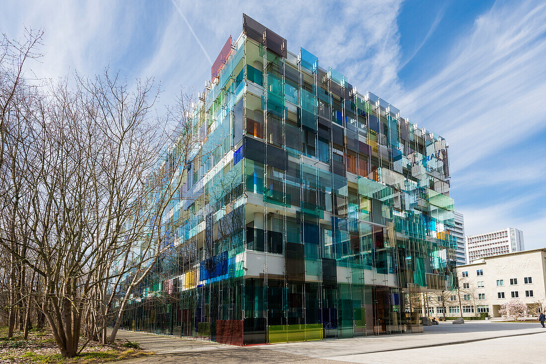 Moderne Architektur, Bürogebäude, Architekten Diener & Diener Wiederin Federle, Novartis-Campus, Basel, Kanton Basel-Stadt, Schweiz