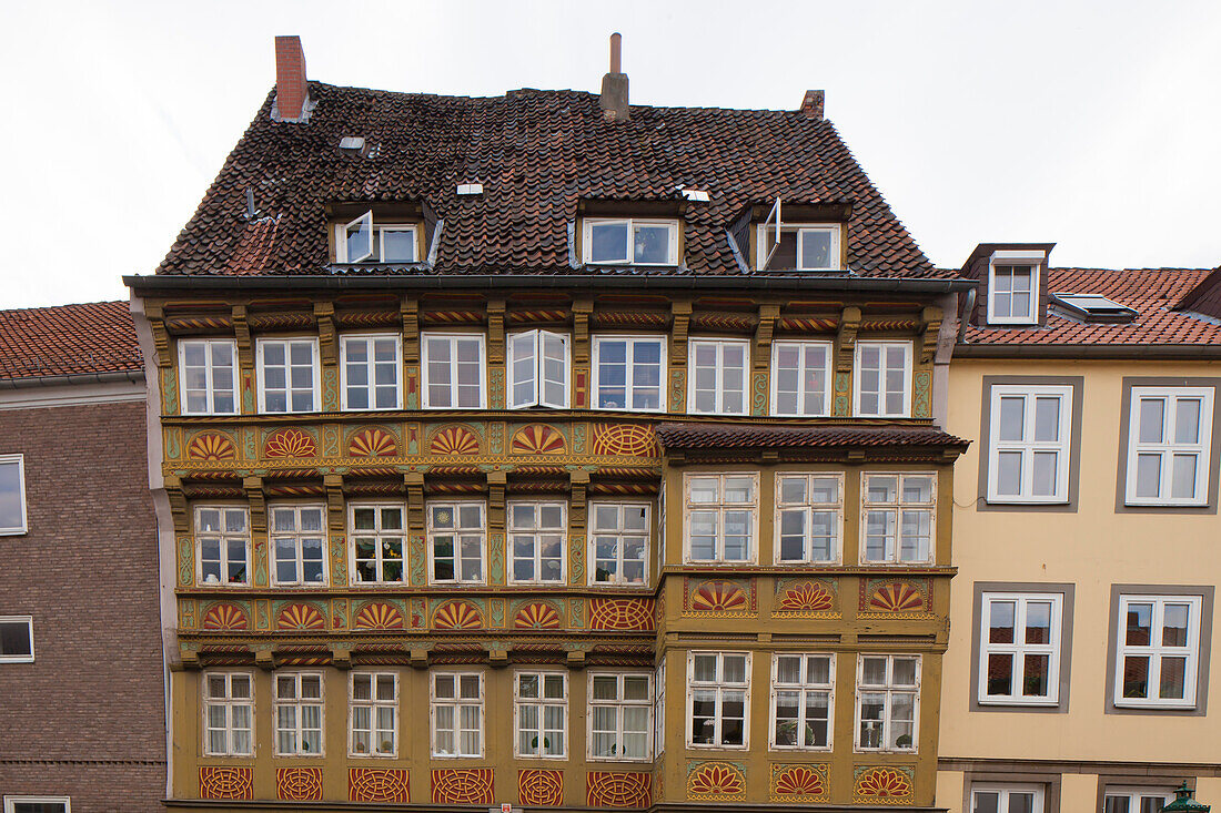 Burgstraße 12, Altstadthaus, ältestes Haus in Hannover, Niedersachsen, Deutschland