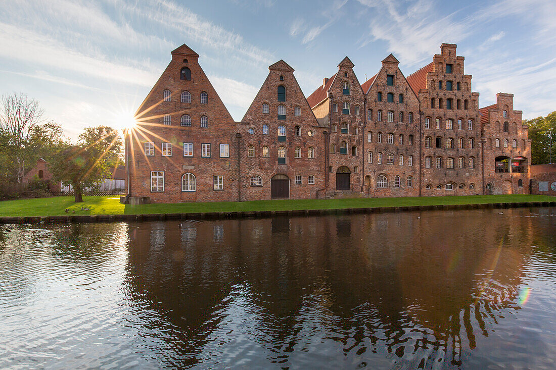  Salt storage, Hanseatic City of Luebeck, Schleswig-Holstein, Germany 