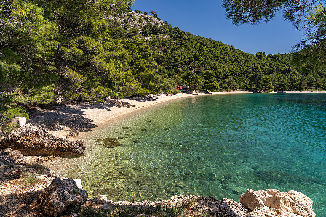  Velika Duba beach, Zivogosce, Croatia, Europe  