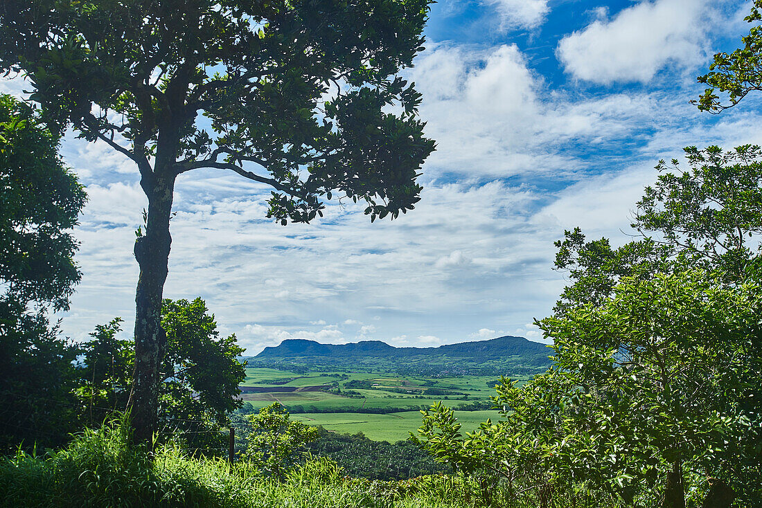 Afrika, Insel Mauritius, Indischer Ozean, Berge im Hinterland