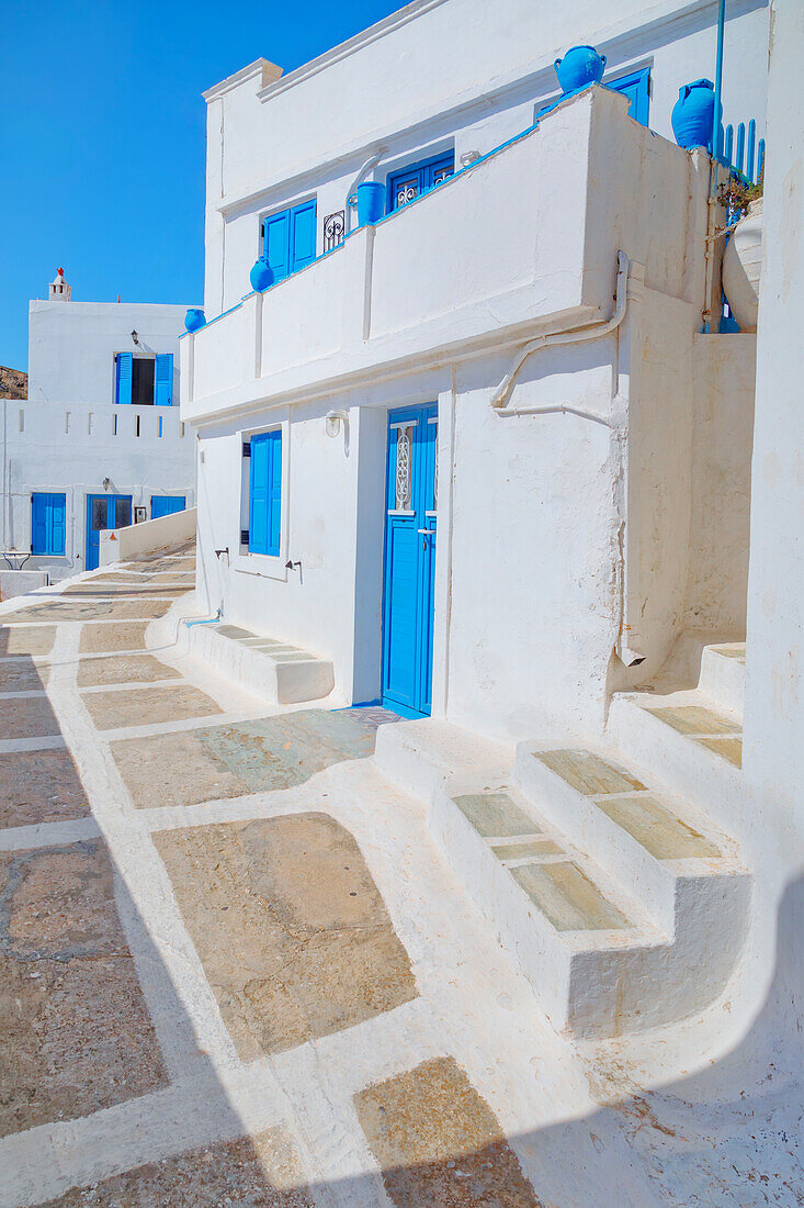 Chora village, Chora, Serifos Island, … – License image – 71458938 ...